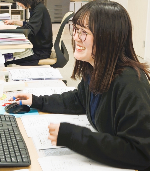 2024年入社　26歳　庶務課 